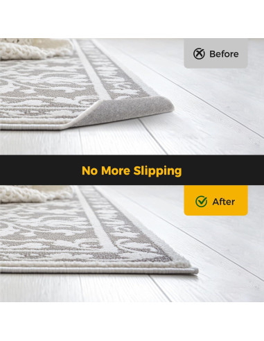 Cinta Antideslizante para Alfombras Mizuosre 12 Pcs 15x7.5 cm