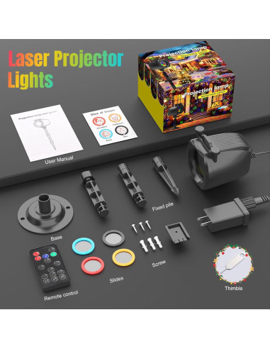 Proyector de luces láser RGB 2 en 1 Zhongshan SA559