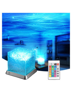 Proyector de Luces del Norte LETOUR Cubo Oceánico RGB 30 Modos