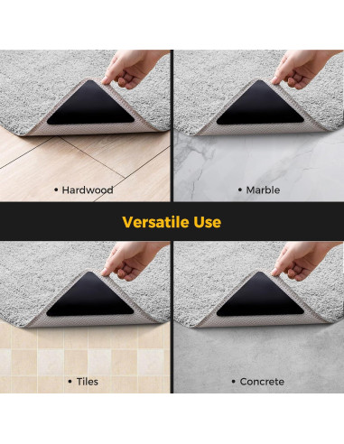 Cinta Antideslizante para Alfombras Mizuosre 12 Pcs 15x7.5 cm