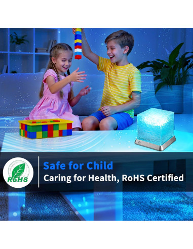 Proyector de Luces del Norte LETOUR Cubo Oceánico RGB 30 Modos