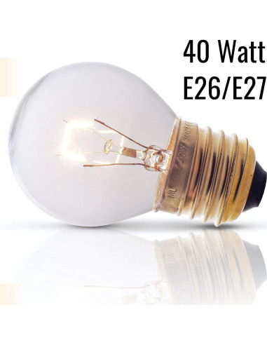 Bombillas Incandescentes SouLight G45 40W E27 Paquete de 2