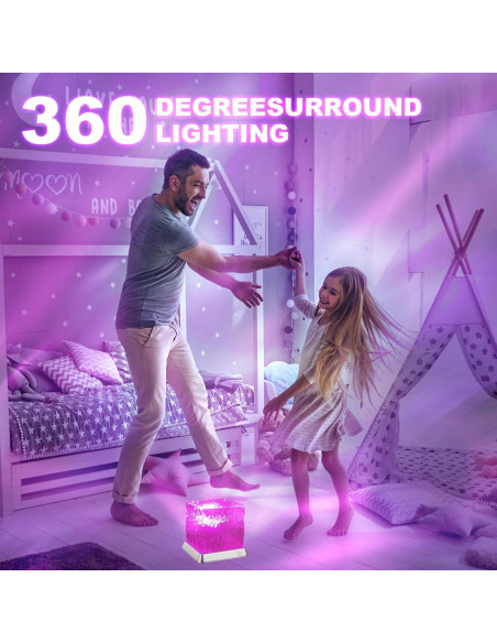 Proyector de Luces del Norte LETOUR Cubo Oceánico RGB 30 Modos