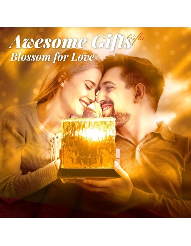 Proyector de Luces del Norte LETOUR Cubo Oceánico RGB 30 Modos