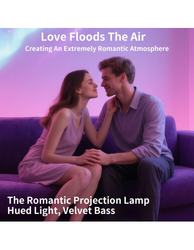 Proyector de Estrellas GDSZBYSM 2400mAh Inalámbrico 8 Modos