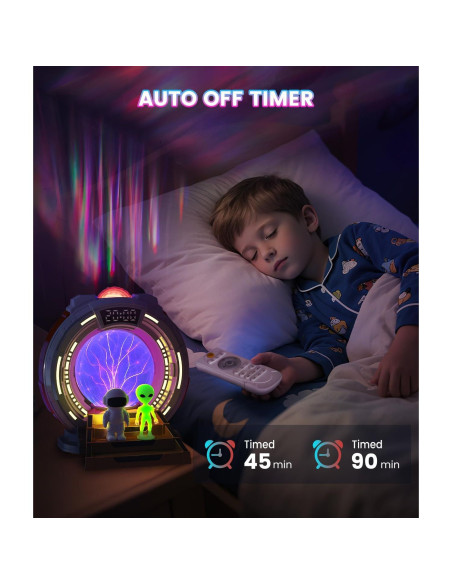 Proyector de Luz Galáctica Timboniture con Bola de Plasma