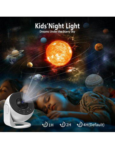 Proyector de Estrellas Roujune BL-DQY02 con 14 Discos