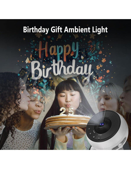 Proyector de Estrellas Roujune BL-DQY02 con 14 Discos