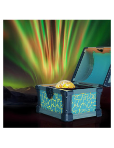 Proyector de Luz Nocturna LOHAS LED Azul con Auroras y Control Remoto