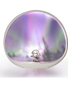 Lámpara Aurora BRNEWO TB1, Luz Táctil Dinámica Multicolor 22.9cm 2