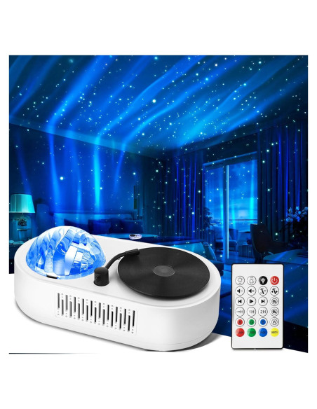 Proyector Galáctico Aurora Avkast con Altavoz Bluetooth 2400mAh