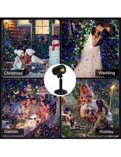 Proyector de Luces Navideñas Lásers para Exterior Zhongshan 2
