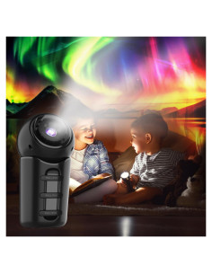 Proyector de Estrellas Syslux BL-CZD01, Luz Nocturna 4K