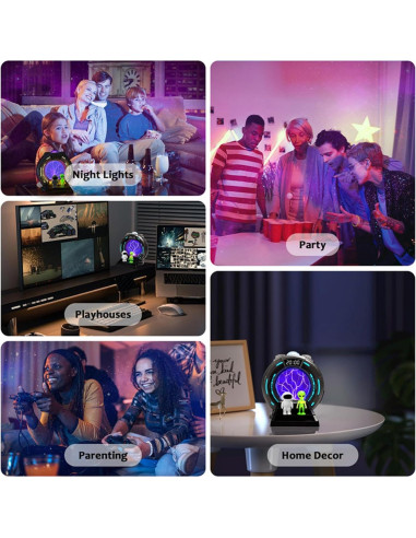 Proyector de Estrellas Galaxy Longzhuo con Control Remoto