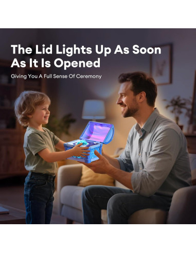 Proyector de Estrellas LED Gugubrond Azul con Control Remoto