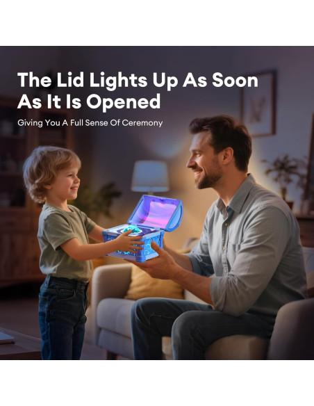 Proyector de Estrellas LED Gugubrond Azul con Control Remoto