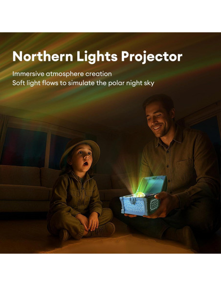 Proyector de Estrellas LED Gugubrond Azul con Control Remoto