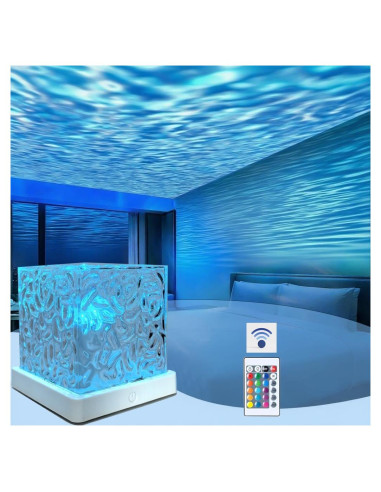 Proyector de Olas del Océano LED 16 Colores - Zhongshan 12.5cm