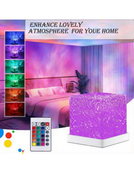 Proyector de Olas del Océano LED 16 Colores - Zhongshan 12.5cm