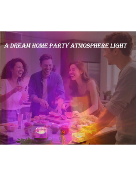 Proyector de Olas del Océano LED 16 Colores - Zhongshan 12.5cm