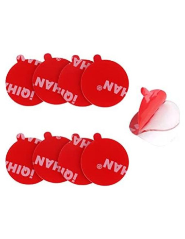 Almohadillas de Gel Doble Cara iQIHAN 30PCS 40mm Transparentes