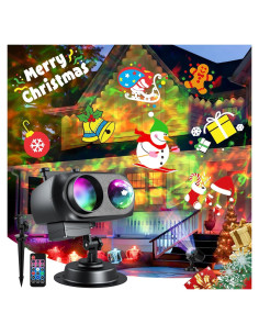Proyector de Navidad y Halloween jepwe SE508-012-20K, 20 diapositivas