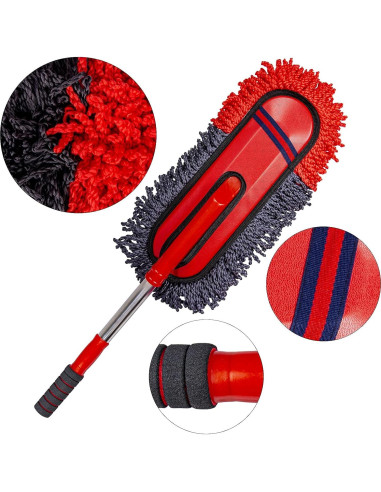 Duster de Microfibra Telescópico bzczh para Automóvil 73-86 cm