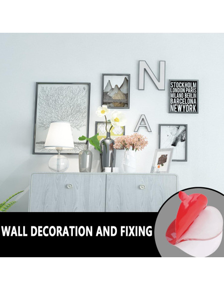 Almohadillas de Gel Doble Cara iQIHAN 30PCS 40mm Transparentes