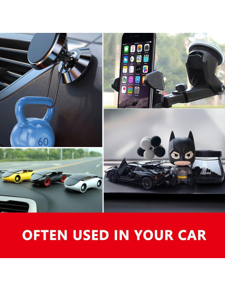 Almohadillas de Gel Doble Cara iQIHAN 30PCS 40mm Transparentes