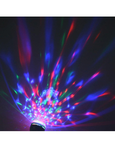 YouOKLight 3-Pack Lámpara LED Estroboscópica E26 RGB 3W