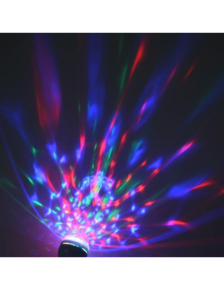 YouOKLight 3-Pack Lámpara LED Estroboscópica E26 RGB 3W