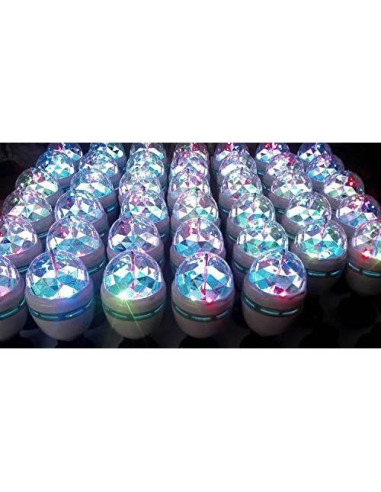 YouOKLight 3-Pack Lámpara LED Estroboscópica E26 RGB 3W