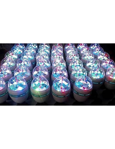 YouOKLight 3-Pack Lámpara LED Estroboscópica E26 RGB 3W