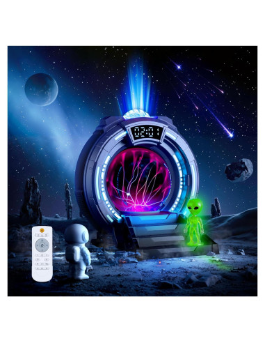 Proyector de Luz Nocturna ZTFLOS Azul con Altavoz Bluetooth