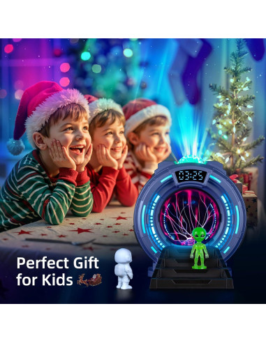 Proyector de Luz Nocturna ZTFLOS Azul con Altavoz Bluetooth