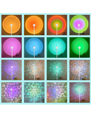 Proyector de Lámpara de Atardecer Suanti ZX-LDD-01 LED 720