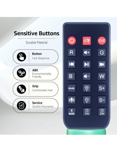 Control Remoto Reemplazo Proyector Galaxy RT009 Oumeite