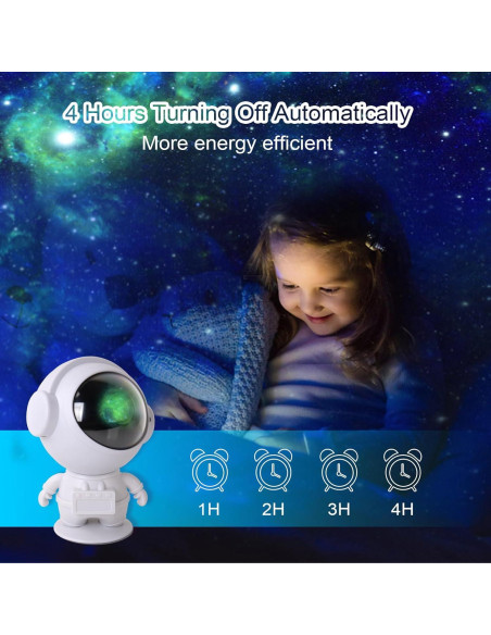 Proyector de Estrellas Nefuo N621 con Control Remoto y Temporizador