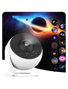 Proyector Estelar Syslux PRO 4K con 12 Discos Galácticos