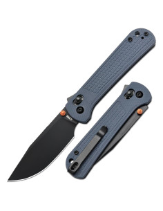 Cuchillo Plegable CJRB Bolt 3.25" Acero AR-RPM9 Mango G10 Azul