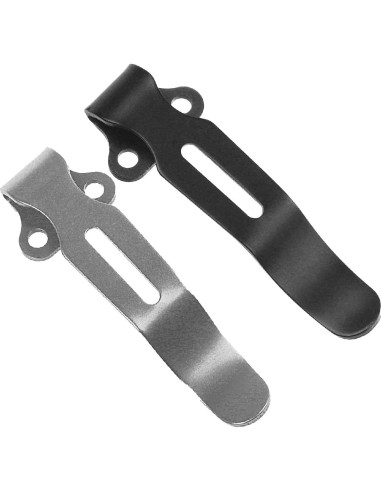 4 Clips de bolsillo de acero inoxidable hiSpkNix para Benchmade Bugout 535