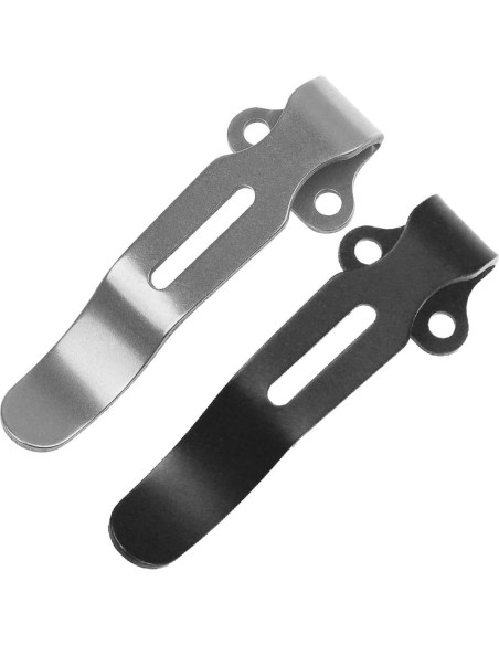 4 Clips de bolsillo de acero inoxidable hiSpkNix para Benchmade Bugout 535