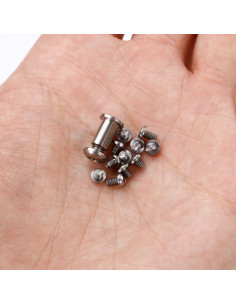 Kit de Tornillos y Ejes de Titanio Qtcial 13 Piezas para Cuchillos 2