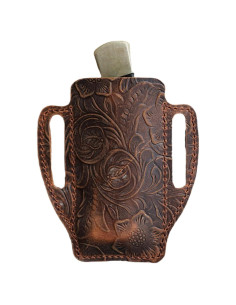 Funda de Cuchillo de Cuero para Cuchillos de 10-12.7 cm