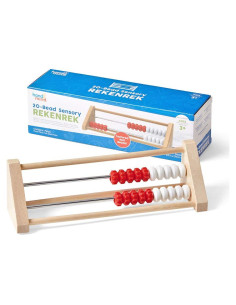Rekenrek de Madera para Niños - Set de 25 Piezas