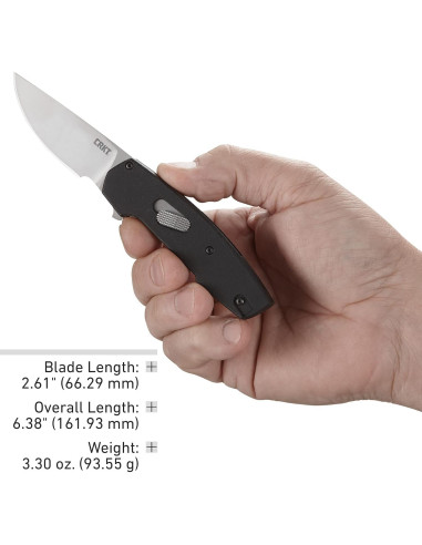 Cuchillo Plegable CRKT Cottidae D2 con Desmontaje Rápido