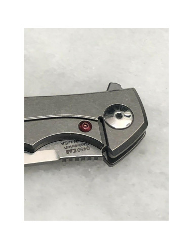 Tornillos Torx de Acero Inoxidable Rojo para Cuchillo ZT0450 - 5 Pcs