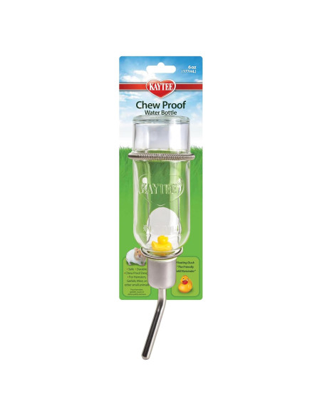 Botella de Agua Kaytee 177 ml para Hámsters y Gerbilos