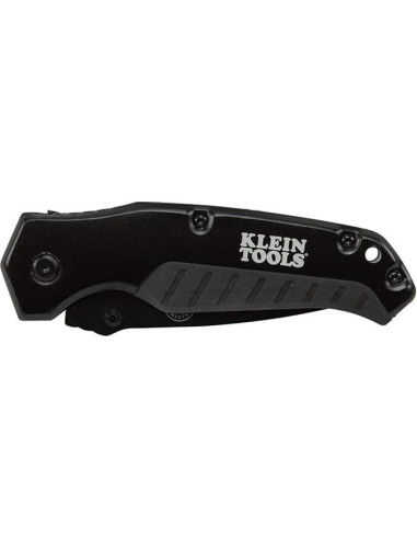 Cuchillo de bolsillo Klein Tools 44220, Negro, Hoja de acero 8.89 cm