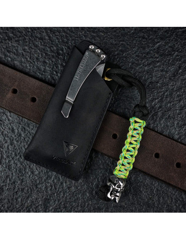 Funda de Cuero VIPERADE PJ11 para Cuchillo y Linterna